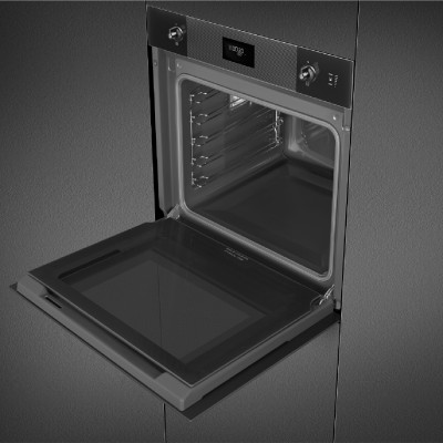 Smeg So6101S2B3 Galileo Combined steam oven 60cm black