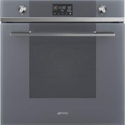 Smeg SO6102M2G Galileo kuchenka mikrofalowa do zabudowy, 60 cm, szara