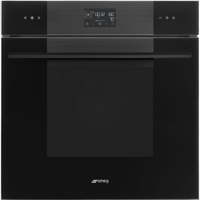 Smeg So6102S3Pb3 Galileo quatre vapeur combiné encastrable noir