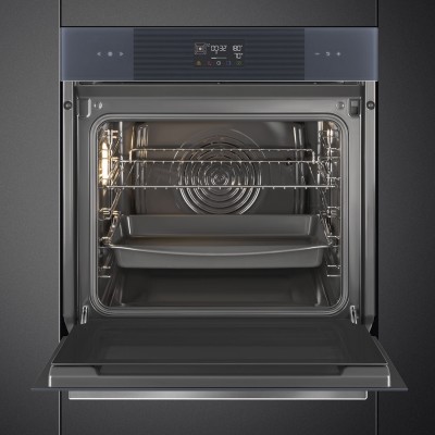 Smeg So6102S3Pg Galileo Kombinierter Einbau-Dampfofen grau
