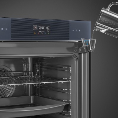 Smeg So6102S3Pg Galileo Built-in combined gray steam oven