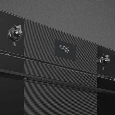 Smeg Sfp6101Tb3 Linea Cuerno pirolítico entrelazado 60 cm negro
