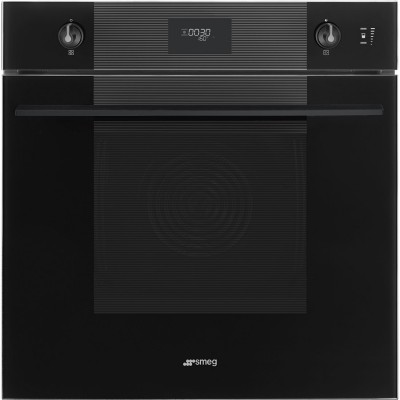 Smeg Sop6101S2B3 Galileo Horno vaporera combinada pirolitica 60 cm negra
