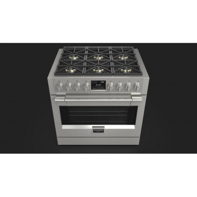 Fulgor fsrc 3606 p mg ed 2f x cucina professionale gas sofia 91cm acciaio inox