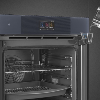 Smeg Sop6104S2Pg Linea Built-in combined 60 cm gray pyrolytic steam oven