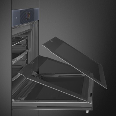 Smeg Sop6104S2Pg Linea Built-in combined 60 cm gray pyrolytic steam oven