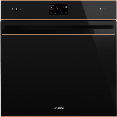 Smeg Sop6602Tnr Dolce Stil Novo Built-in black pyrolytic oven