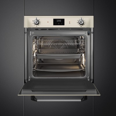 Smeg Sop6900Tp Victoria cuerno pirolítico entrelazado 60 cm crema