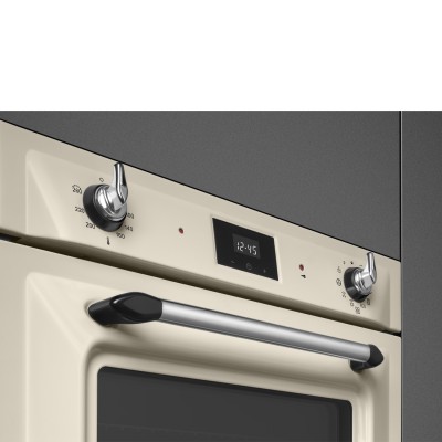 Smeg Sop6900Tp Victoria Pyrolytischer Einbau-Ofen 60 cm creme