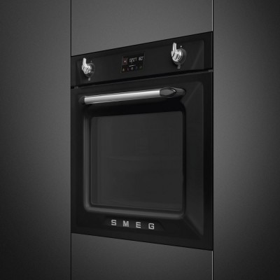 Smeg Sop6902S2Pn Victoria Pyrolytischer Ofen Kombidämpfer schwarz