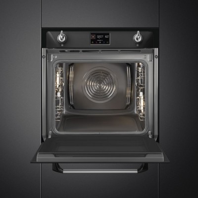 Smeg Sop6902S2Pn Victoria Pyrolytic oven combined steam black