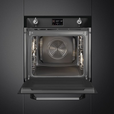 Smeg Sop6902S2Pn Victoria Pyrolytischer Ofen Kombidämpfer schwarz