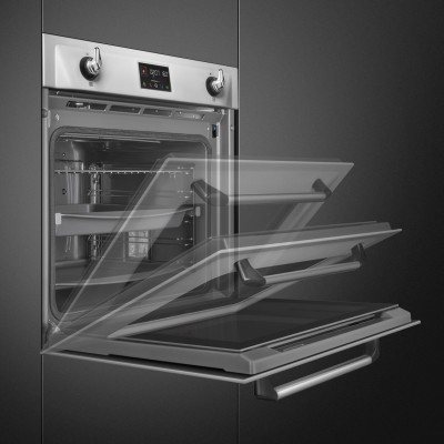 Smeg Sop6902S2Px Victoria Stainless steel combined steam Pyrolytic oven