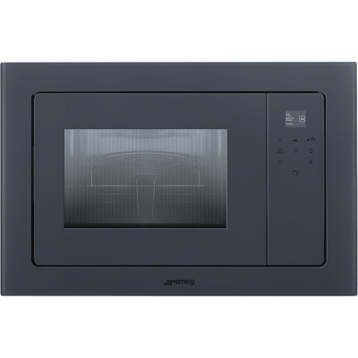 Smeg Fmi120G Linea horno microondas encastrable h 40 cm gris