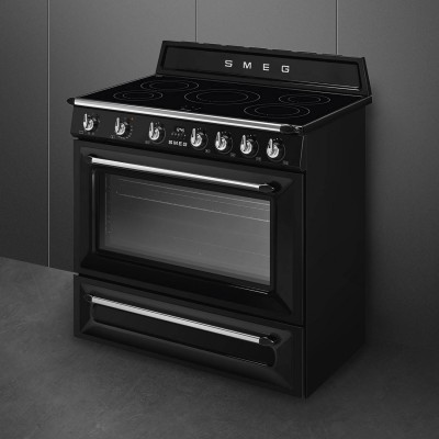 Smeg Tr90Ibl2 Victoria Free-standing induction cooker 90 cm black