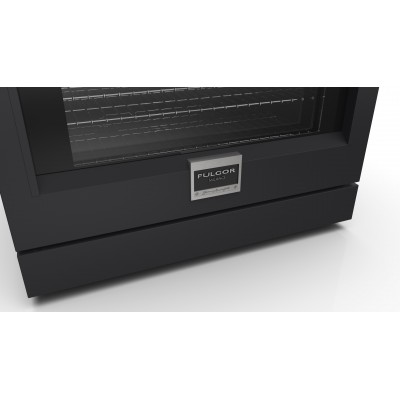 Fulgor fsrc 3606 p mg ed 2f mbk professional gas kitchen sofia 91cm black steel