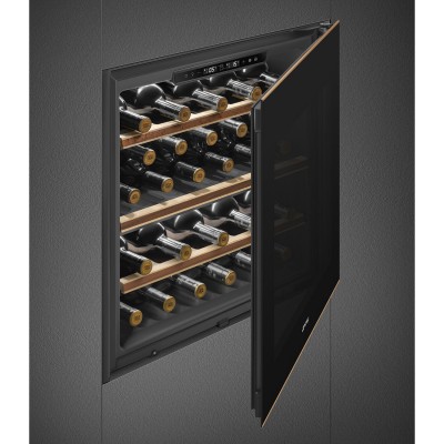 Smeg cvi629nr3 Dolce Stil Novo wbudowana piwniczka na wino h 45 cm czarna