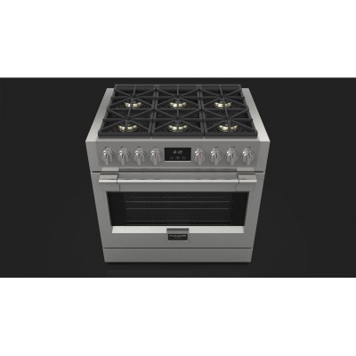 Fulgor fsrc 3606 gg ed 2f x cucina professionale gas sofia 91cm acciaio inox