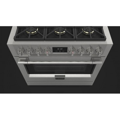 Fulgor fsrc 3606 gg ed 2f x cucina professionale gas sofia 91cm acciaio inox