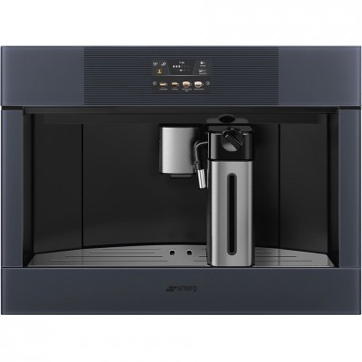 Smeg Cms4104G Einbau-Kaffeemaschine H 45 cm graues Glas