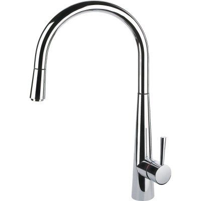 Smeg Md14Cr Kitchen tap mixer with chrome pull-out hand shower