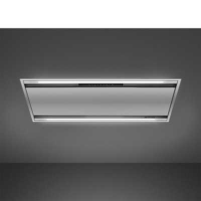 Smeg Klt9L4X Hotte de plafond 90 cm inox
