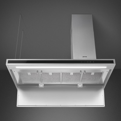 Smeg Klti12L4X Hotte îlot 120 cm inox