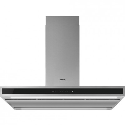 Smeg Klti9L4X Campana de isla 90 cm acero inoxidable