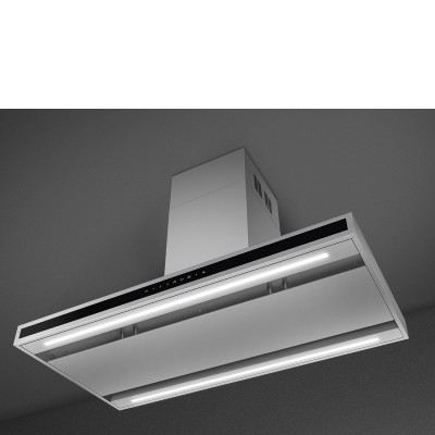 Smeg Klti9L4X Campana de isla 90 cm acero inoxidable