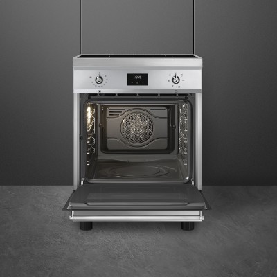 Smeg C6Imxt2 Free-standing induction cooker 60 cm stainless steel
