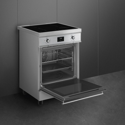 Płyta indukcyjna Smeg c6imxt2 60 cm ze stali nierdzewnej