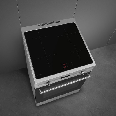 Smeg C6Imxt2 Free-standing induction cooker 60 cm stainless steel