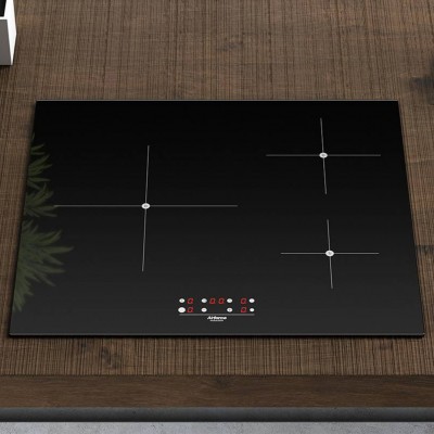 Placa de inducción Airforce Pop 60-3 60 cm cristal negro