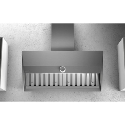 Airforce Vis Head Free Wandhaube 90 cm Edelstahl