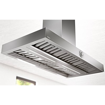 Airforce Vis Boxy Island Hotte îlot 120 cm acier inoxydable