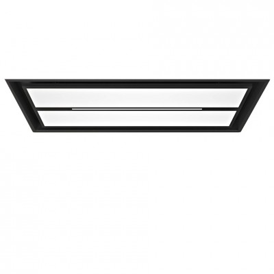 Airforce Split cappa a soffitto 100 cm nero