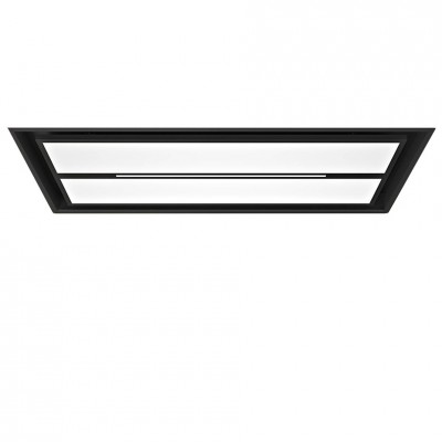 Okap sufitowy Airforce Split 100 cm czarny