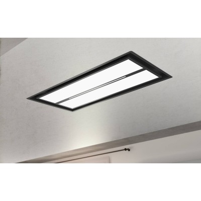 Airforce Split Hotte de plafond 100 cm noir