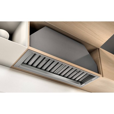 Airforce Incasso Pro Hotte meuble haut encastrable 100 cm acier inoxydable
