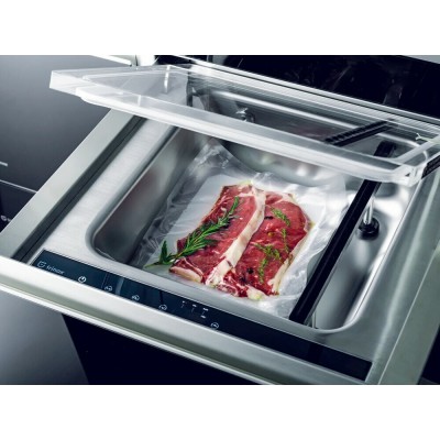 Irinox Hz152350002 Zero 15 Built-in vacuum drawer h 14 cm black glass