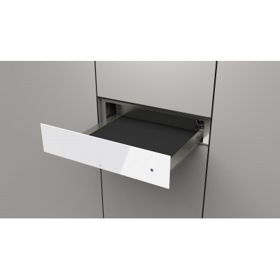 Fulgor fwd150 wh food warmer drawer 15 white glass