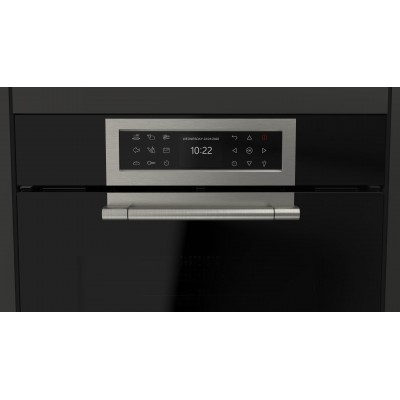 Fulgor fclo 6215 tem bk eingebauter Multifunktionsbackofen 60 cm, schwarzes Glas