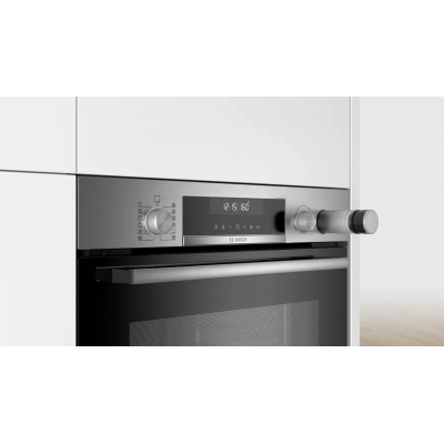Bosch hra558bs1 Serie 6 wbudowany piekarnik parowy 60 cm ze stali nierdzewnej