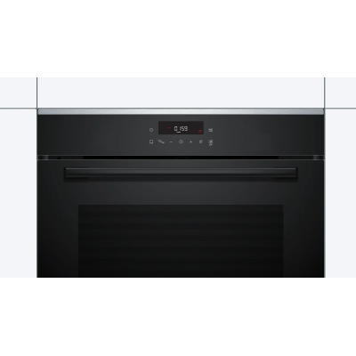 Bosch hba272bb0 Serie 4 eingebauter Pyrolysebackofen 60 cm schwarz