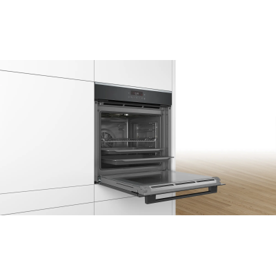 Bosch hba272bb0 Horno pirolítico empotrable Serie 4 60 cm negro