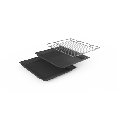 Bosch hba272bb0 Serie 4 eingebauter Pyrolysebackofen 60 cm schwarz