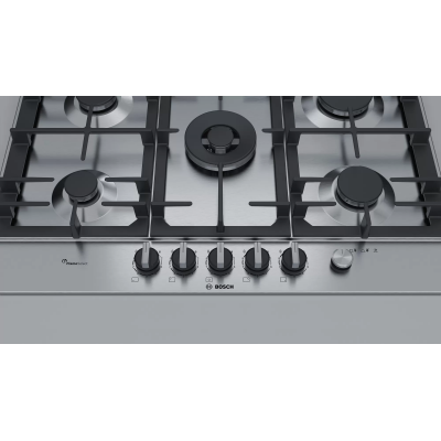 Bosch pcq7a5m90 Series 6 gas hob 75 cm stainless steel
