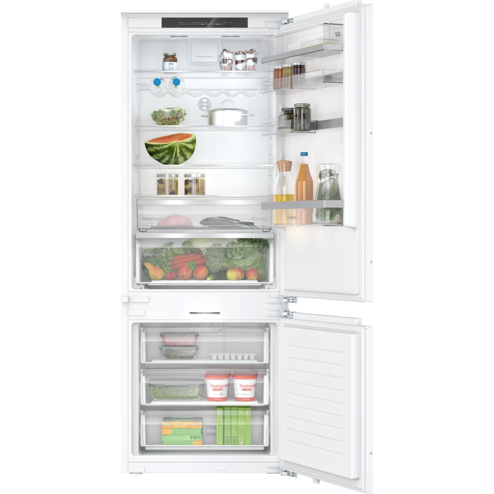 Réfrigérateur-Congélateur Combiné Pose-Libre Série 4 Blanc BOSCH