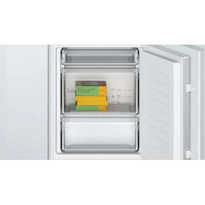 Bosch kiv86vse0 Serie 4 frigorifero combinato da incasso 54 cm h 177