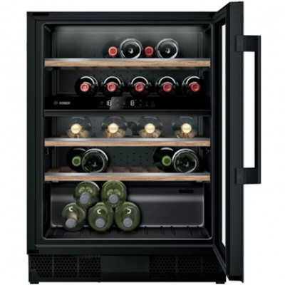 Bosch kuw21ahg0 Serie 6 vinoteca empotrable bajo encimera h 82 cm negro